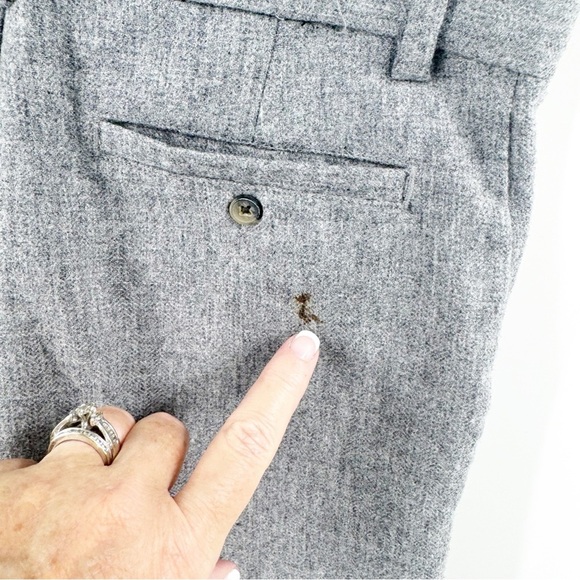 ✅ JANIE AND JACK BOYS GREY WOOL 3 PIECE SET PANT, JACKET AND VEST SIZE 12 - Picture 4 of 16